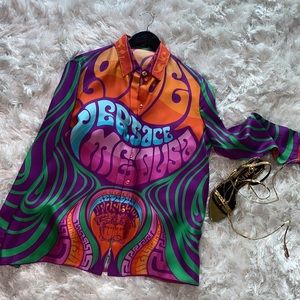 Ladies Versace Medusa Blouse